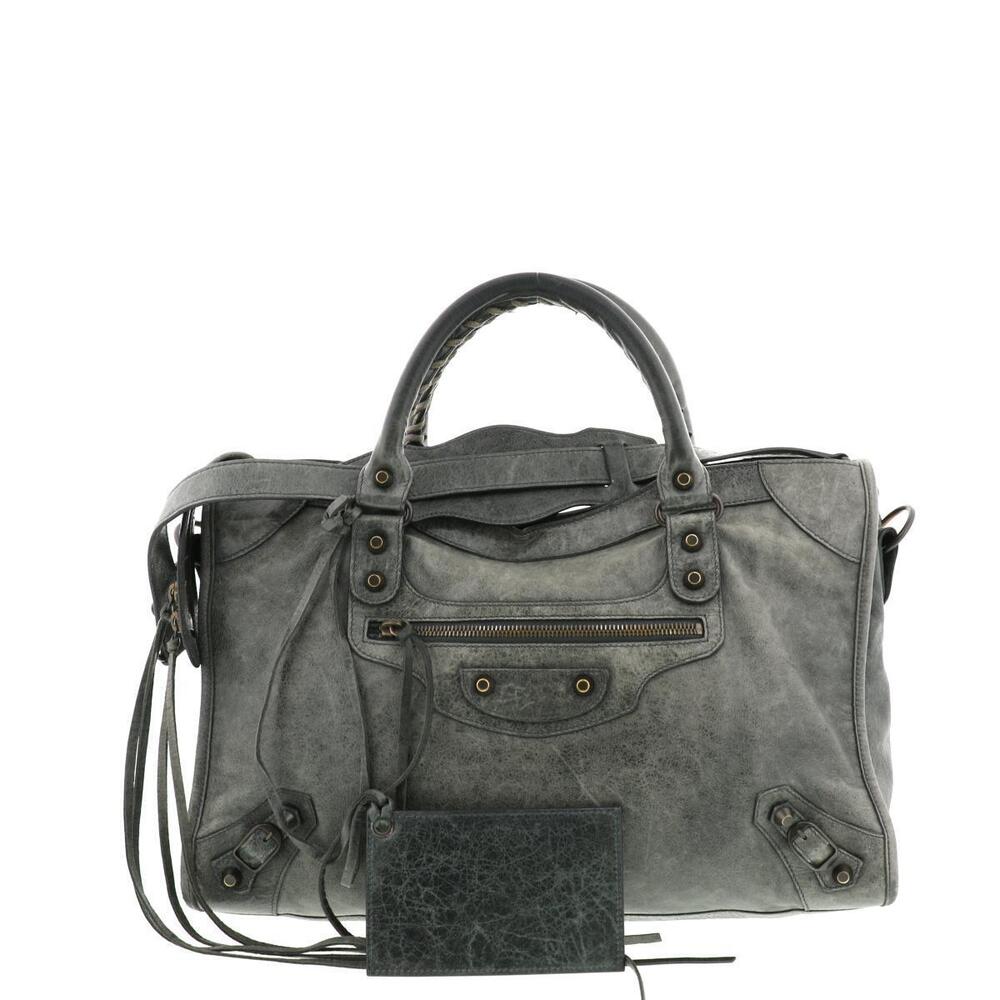 BALENCIAGA The City Bag Handbag Green